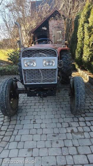 Ciągnik składak 1.  6D +podnośnik,  blokada mostu