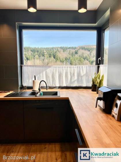 Przestronny dom w Beskidzie Niskim.