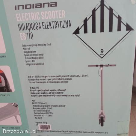 Hulajnoga elektryczna Indiana ES770