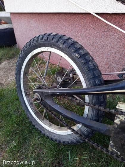 Rower BMX czarny 16