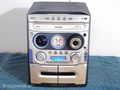 Wieża Philips FWM70 CD AUX RDS magnetofon.  DOSTAWA