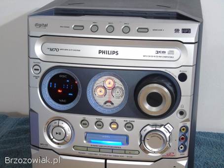 Wieża Philips FWM70 CD AUX RDS magnetofon.  DOSTAWA
