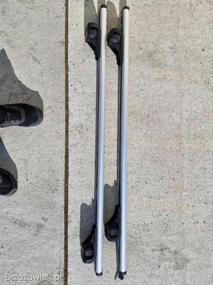 Belki dachowe + 2 bagażniki rowerowe na dach – nowy komplet