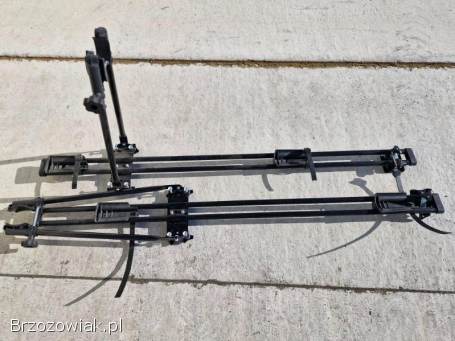 Belki dachowe + 2 bagażniki rowerowe na dach – nowy komplet