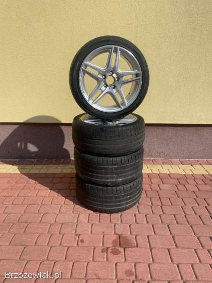 Felgi aluminiowe R18 – MERCDEDES AMG – ładny stan