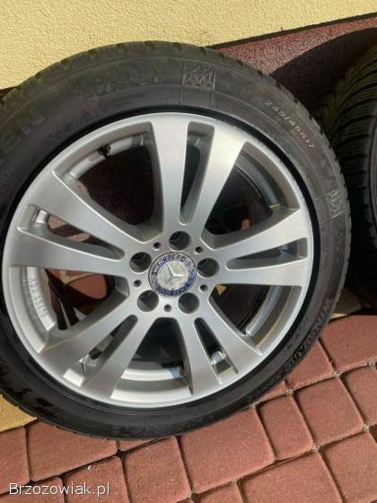 Felgi aluminiowe R17 5x112 – MERCDEDES – ładny stan