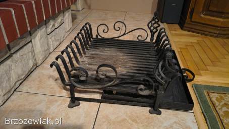 Sprzedam ozdobny ruszt do kominka