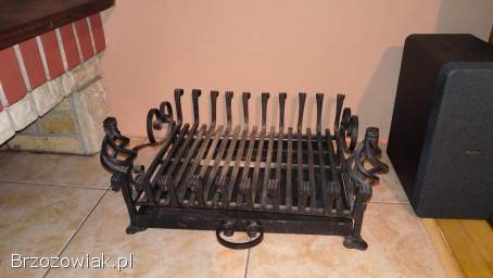 Sprzedam ozdobny ruszt do kominka