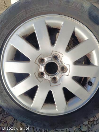 Felgi aluminiowe Renault Laguna II 16 + opony (Michelin letnie / Continental zi