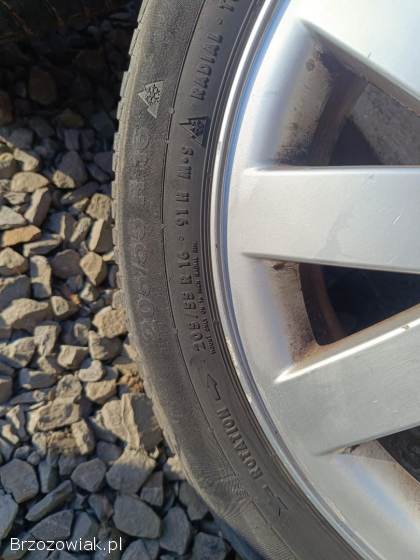 Felgi aluminiowe Renault Laguna II 16 + opony (Michelin letnie / Continental zi