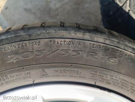 Felgi aluminiowe Renault Laguna II 16 + opony (Michelin letnie / Continental zi
