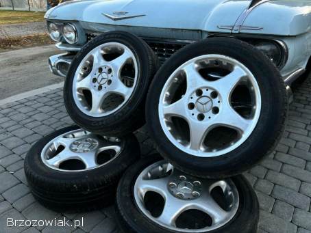 Felgi z oponami mercedes 195/55 r16 5x112