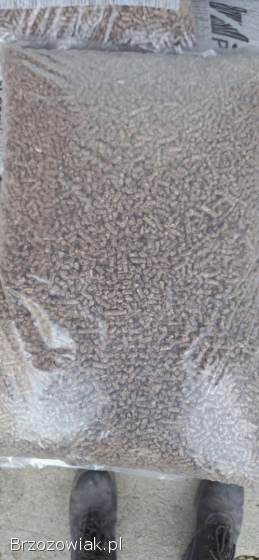 Pellet Drzewny sosnowy 15 kg.  Towar dostępny.
