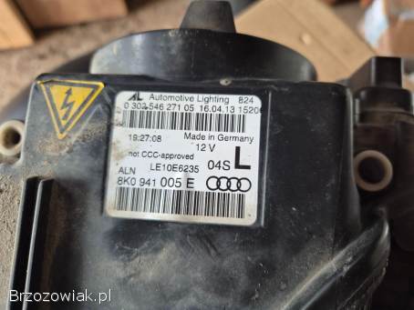 Lampa lewa przednia audi a4 8b lift