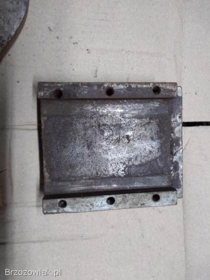 Imadło maszynowe duże prl PRL 18kg wagi 120mm szczęki imadło stołowe