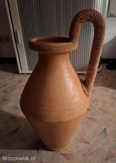 Wazon gliniany Przywieziony z Niemiec