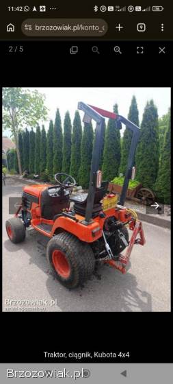 Traktor.  Ciągniki.  kubota