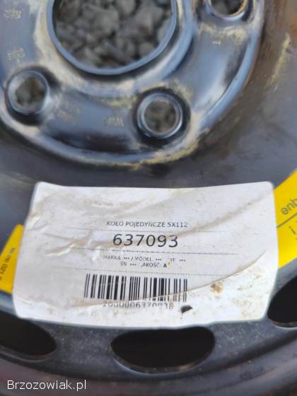 Felga Volkswagen 16r.  dojazdowa.  Et50