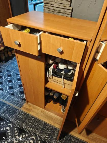 Komoda + szafa wąska do przedpokoju
