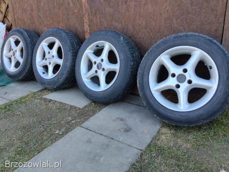 Alufelgi 15 4X108 Borbet opony 185/65 R15 Peugeot Audi