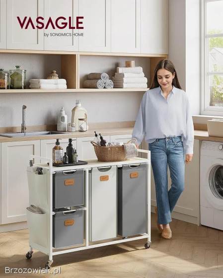 Kosz na pranie VASAGLE