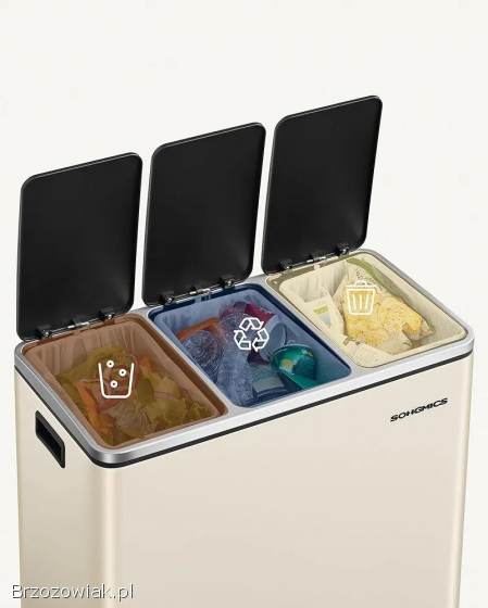 SONGMICS kosz na śmieci kuchenne