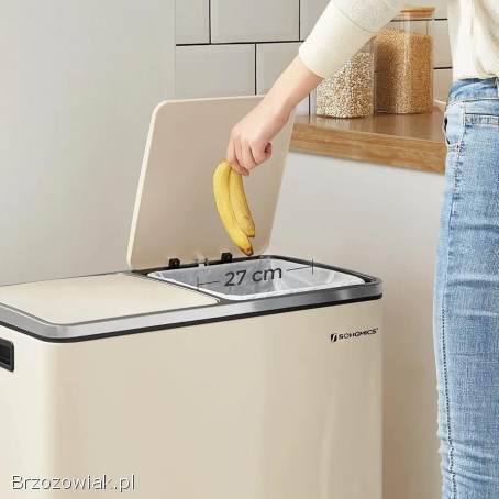 SONGMICS kosz na śmieci kuchenne
