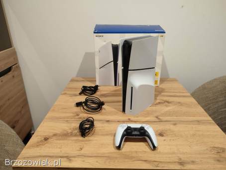 Okazja!  Konsola PS5 z napędem + pad!  Playstation 5 Slim!  Super Stan!