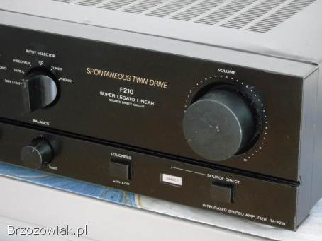 Wzmacniacz Sony TA-F210 sprawny i mocny.  DOSTAWA