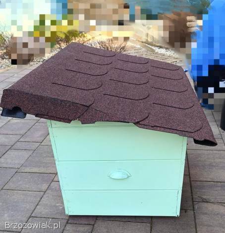 Buda budka dla kota psa ocieplana z przedsionkiem