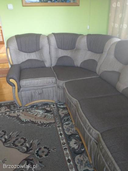 Narożnik z funkcją spania