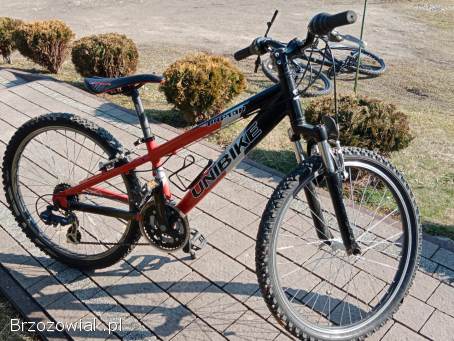 Sprzedam Rower Górski Unibike Raptor MTB koła 24 cali.