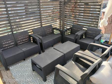 Meble tarasowe ratanowe