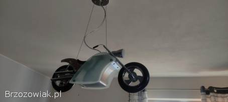 Lampa sufitowa żyrandol chłopak motor E14