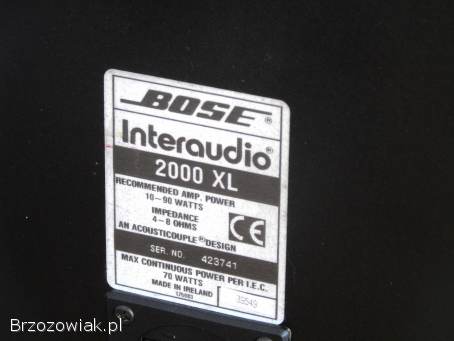 Kolumny Bose 2000 XL świetne monitory stereo.  DOSTAWA