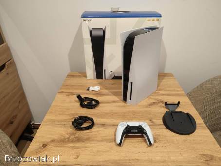 Okazja!  Konsola PS5 z napędem + pad!  Playstation 5!  Super Stan!