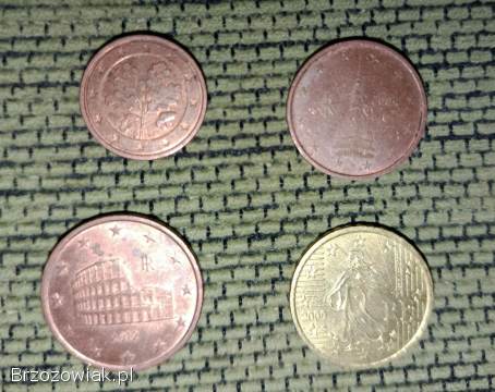Monety Euro Centy