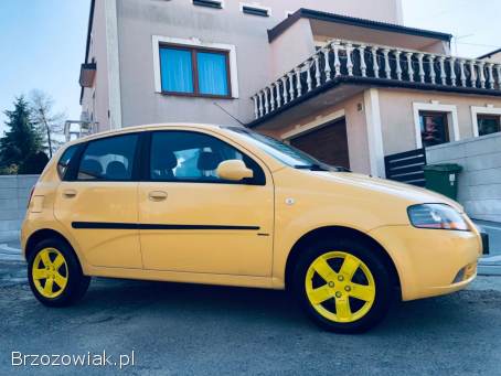 Chevrolet Aveo 1.  2 / ŻÓŁTY /  2005