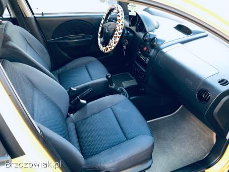 Chevrolet Aveo 1.  2 / ŻÓŁTY /  2005