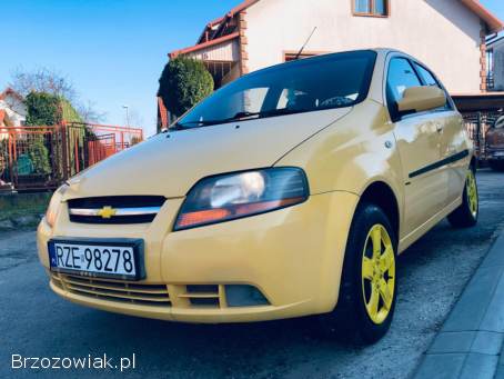 Chevrolet Aveo 1.  2 / ŻÓŁTY /  2005