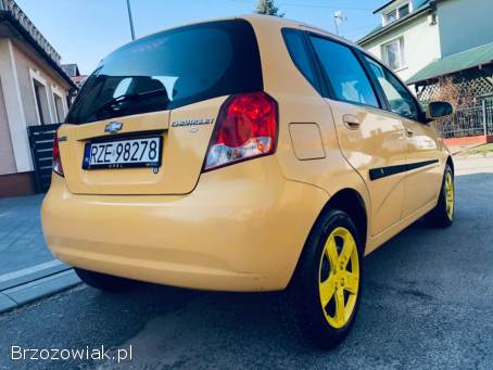 Chevrolet Aveo 1.  2 / ŻÓŁTY /  2005