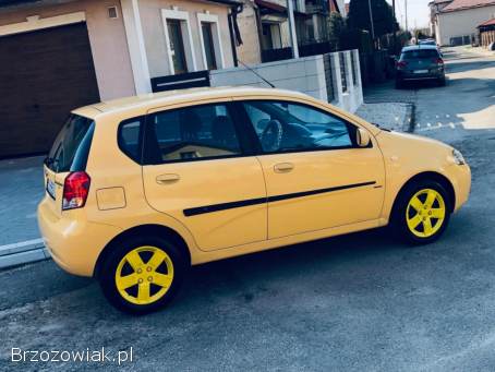 Chevrolet Aveo 1.  2 / ŻÓŁTY /  2005