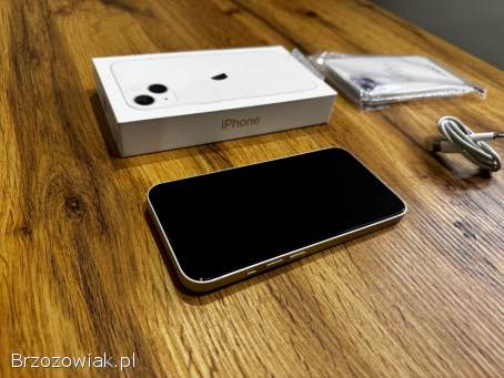Okazja!  Iphone 13 Biały!  Gwarancja!  Kondycja Bat 100!  Super Stan!