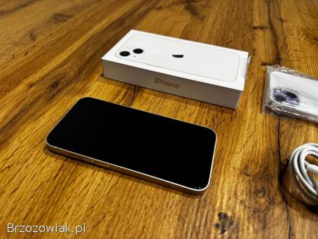 Okazja!  Iphone 13 Biały!  Gwarancja!  Kondycja Bat 100!  Super Stan!