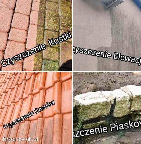 USŁUGI OGRODNICZE -  ODNOWA / MYCIE.  Kostki,  Elewacji. .