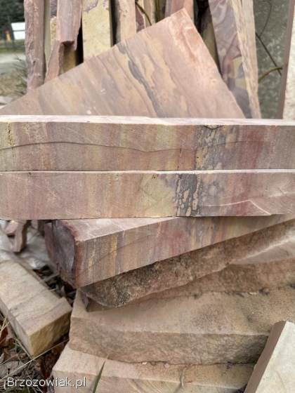 Kamień piaskowiec kolorowy