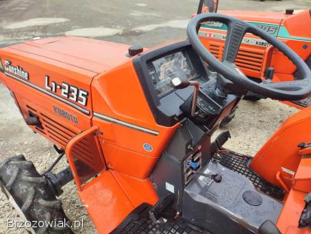 Traktorek Japoński KUBOTA L1 235 23 KM rewers wspomaganie 4X4