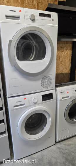 Zestaw pralka I suszarka Siemens iQ 300.  Gwarancja