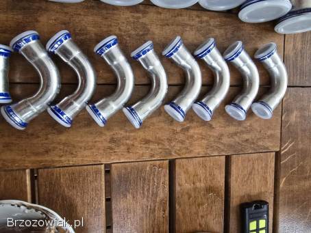 Złączki rur instalacyjnych INOX