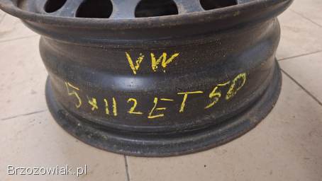 Felgi stalowe Seat VW 16 5x112